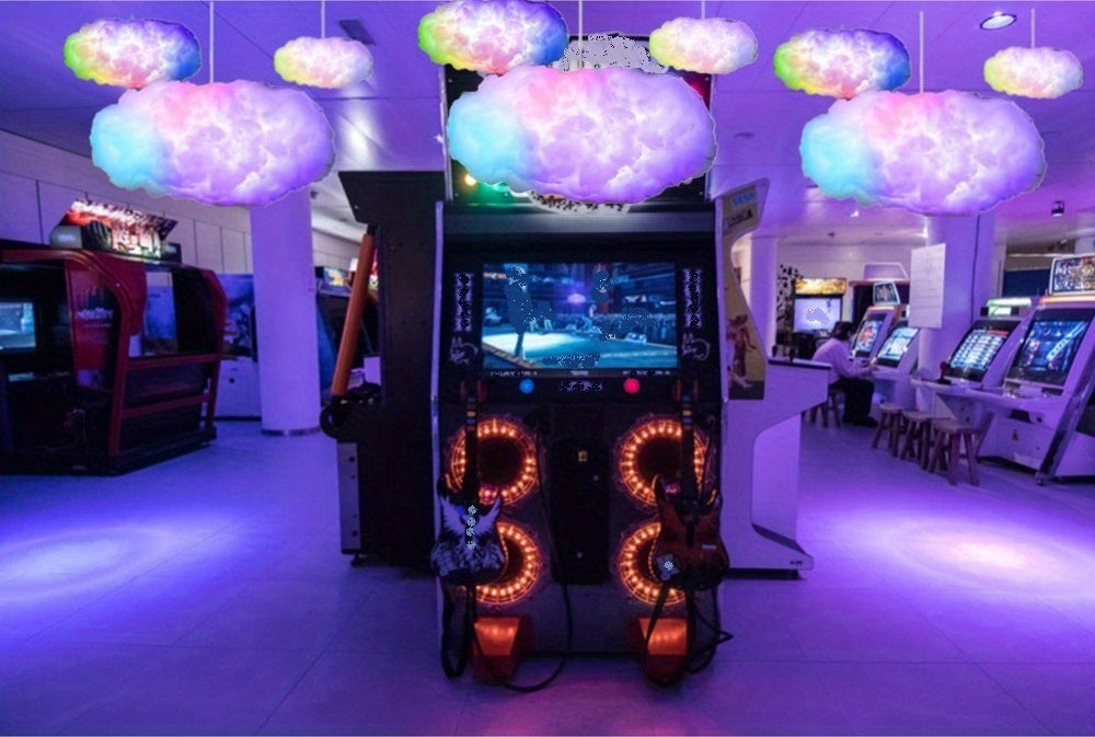 3D Cloud Light Kit - Music Sync RGB LED Strip Lights for Gaming Room & Bedroom