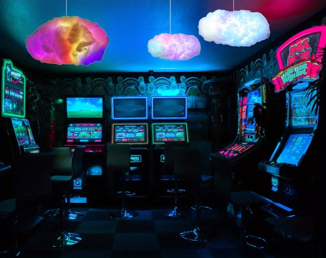 3D Cloud Light Kit - Music Sync RGB LED Strip Lights for Gaming Room & Bedroom
