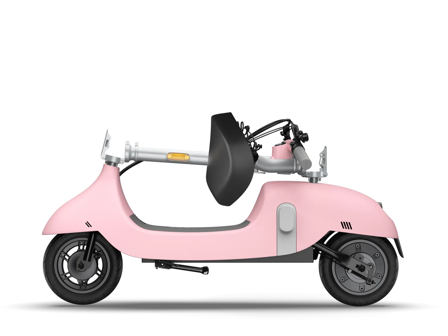 Pink Electric Scooter with Foldable Seat - 35 Mile Range