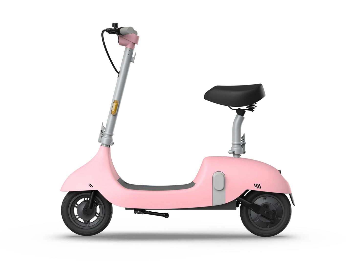 Pink Electric Scooter with Foldable Seat - 35 Mile Range