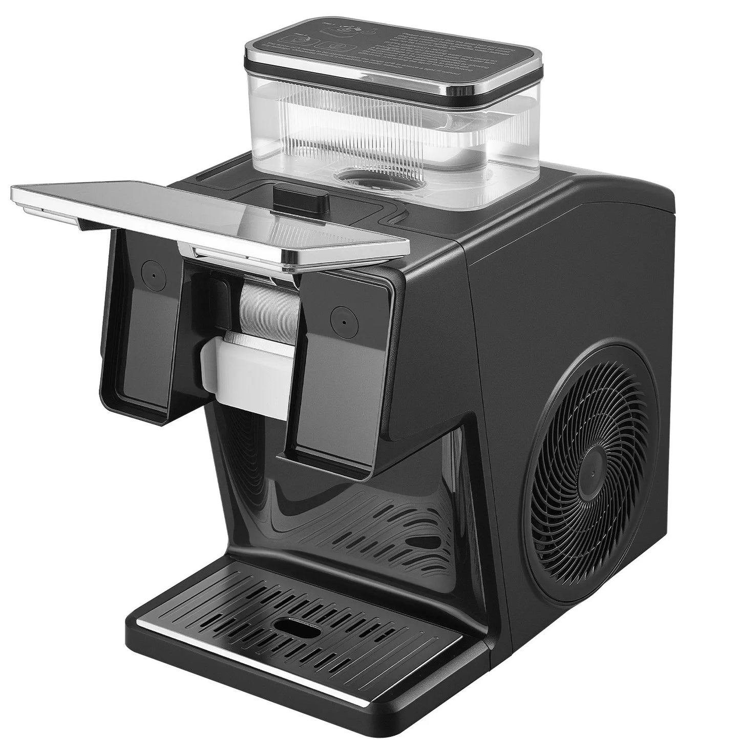 Snowflake Ice Machine - 44lbs/24h Ice Maker with Stainless Steel Blade - Electric Snow Cone Maker