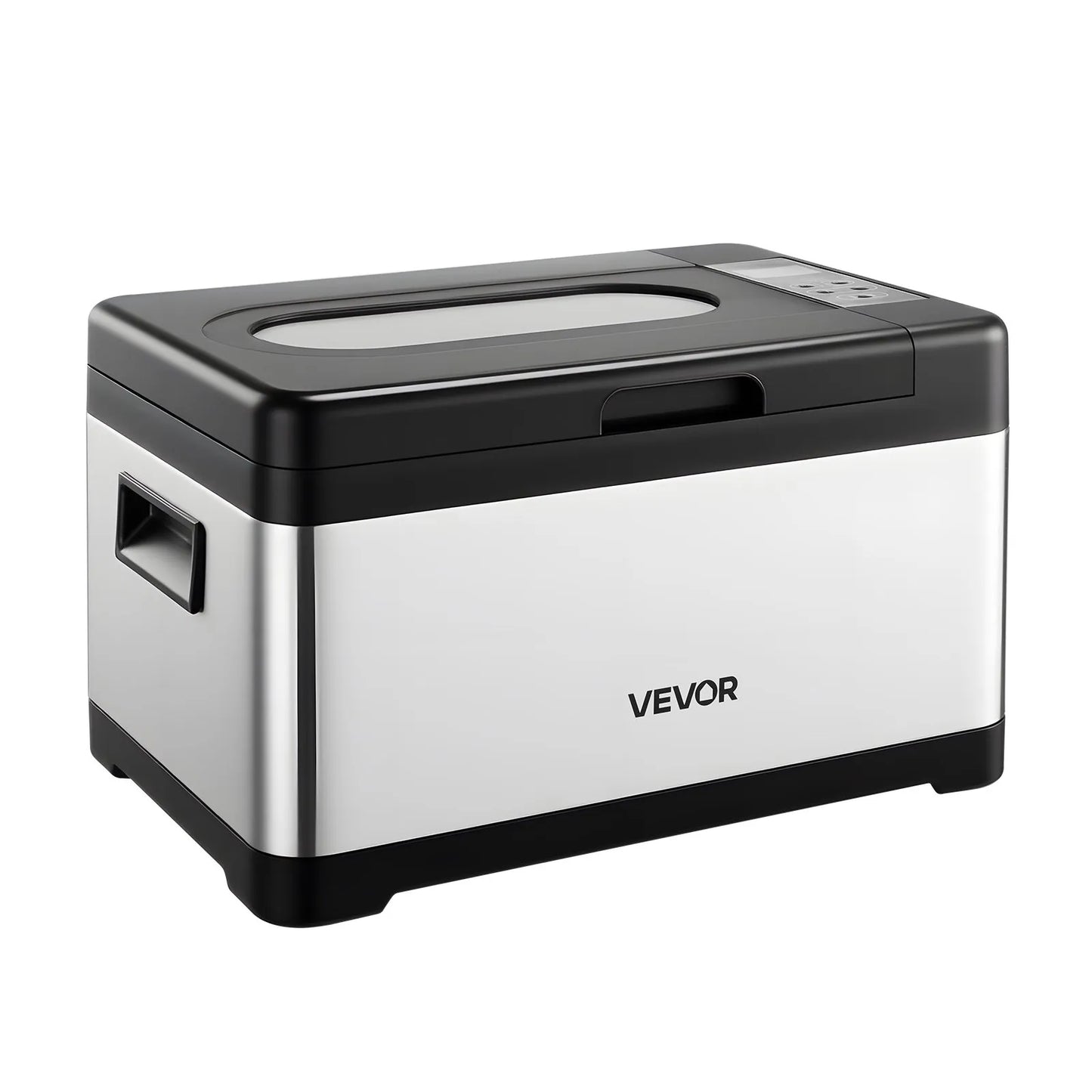 Sous Vide Cooker - 800W All-in-One Sous Vide Machine with LED Display & Glass Lid - Precision Cooking